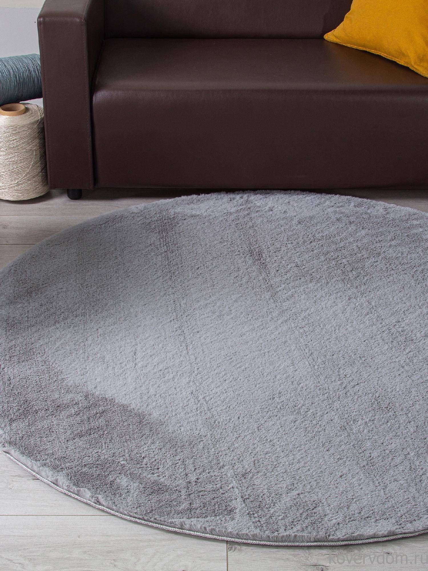 Ковер RABBIT LUXE PX2001 SILVER Круг