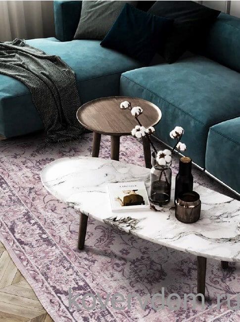 Ковер MEBELLIERY Винтажный HIGHLAND MAGNOLIA
