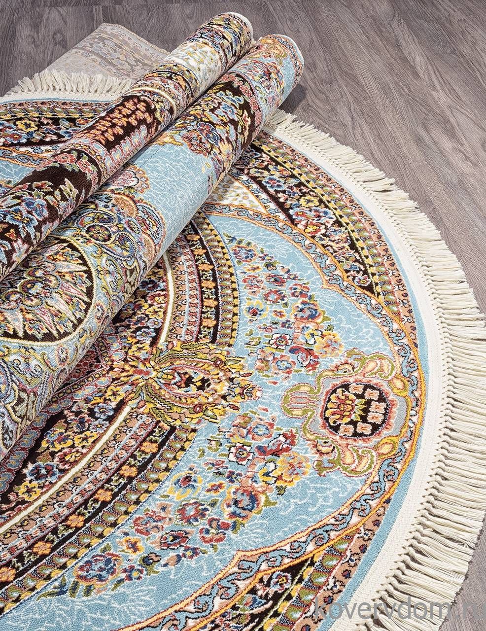 Ковер ARAVIA 6805 BLUE-BROWN Овал Ковер ARAVIA 6805 BLUE-BROWN Овал