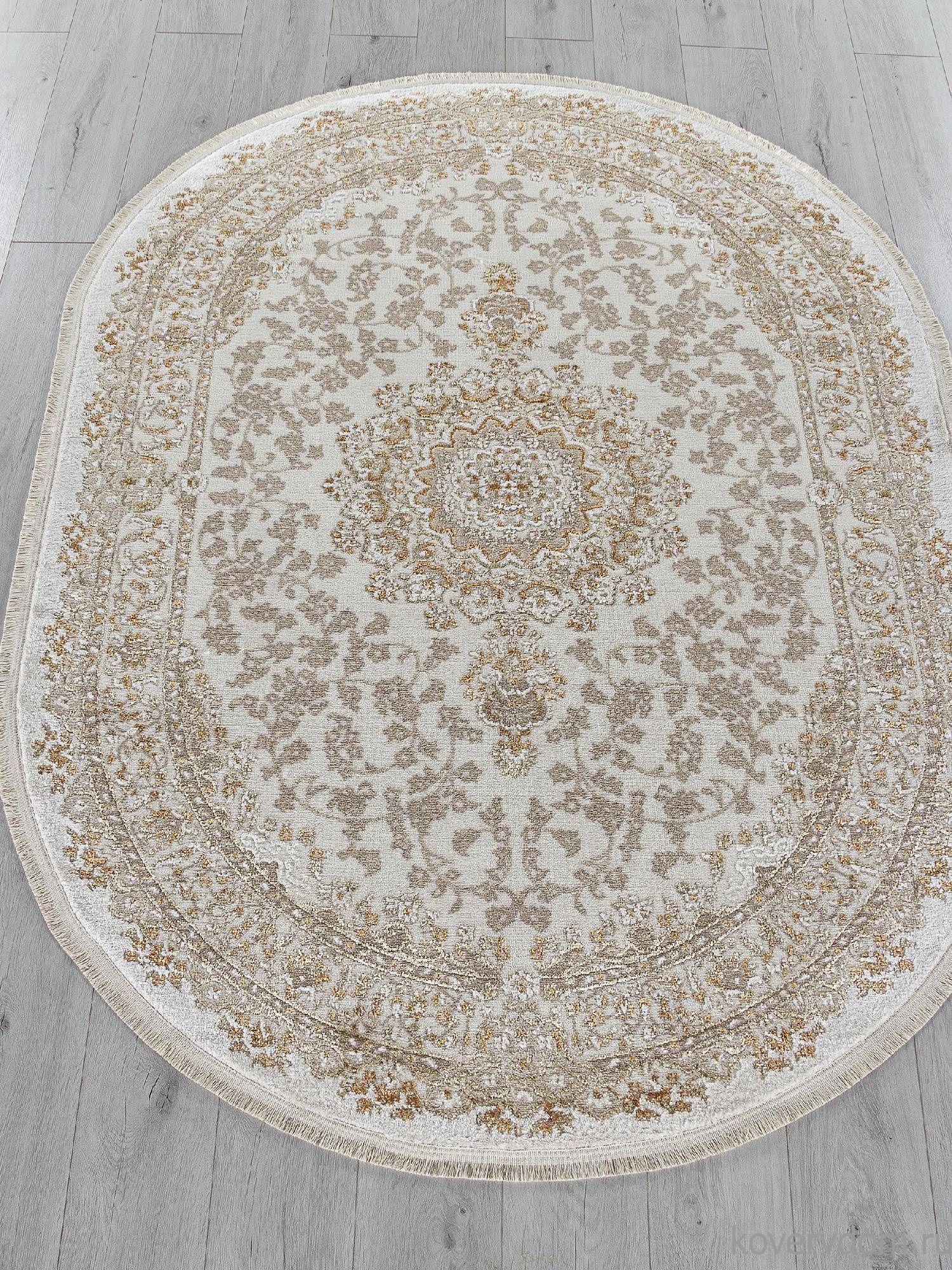 Ковер MOSSO 27239A CREAM / BEIGE Овал