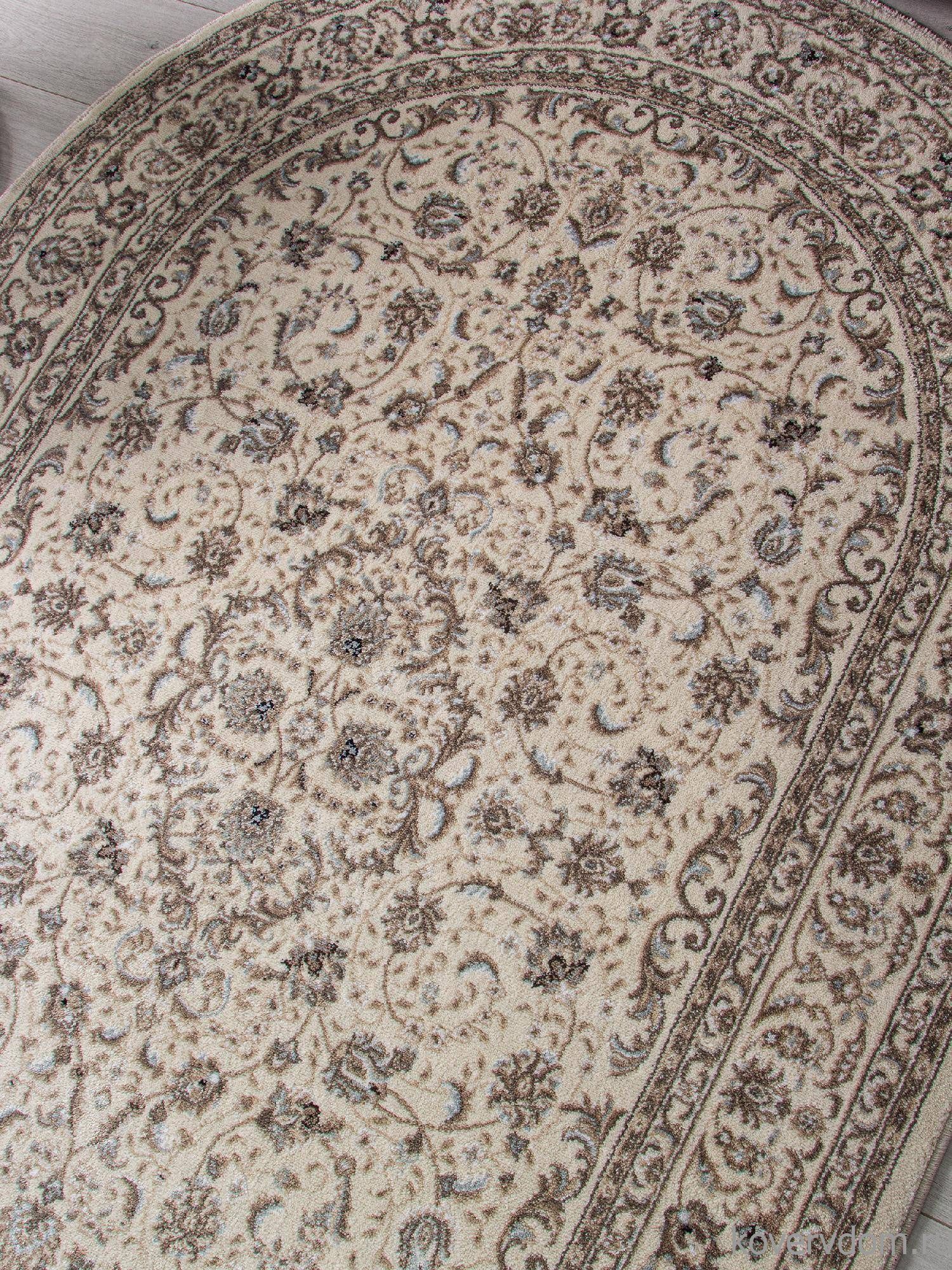 Ковер VALENCIA DELUXE F014 CREAM Овал