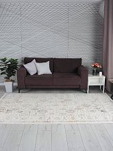 Круглый ковер LILY 9308C S.WHITE / P.CREAM