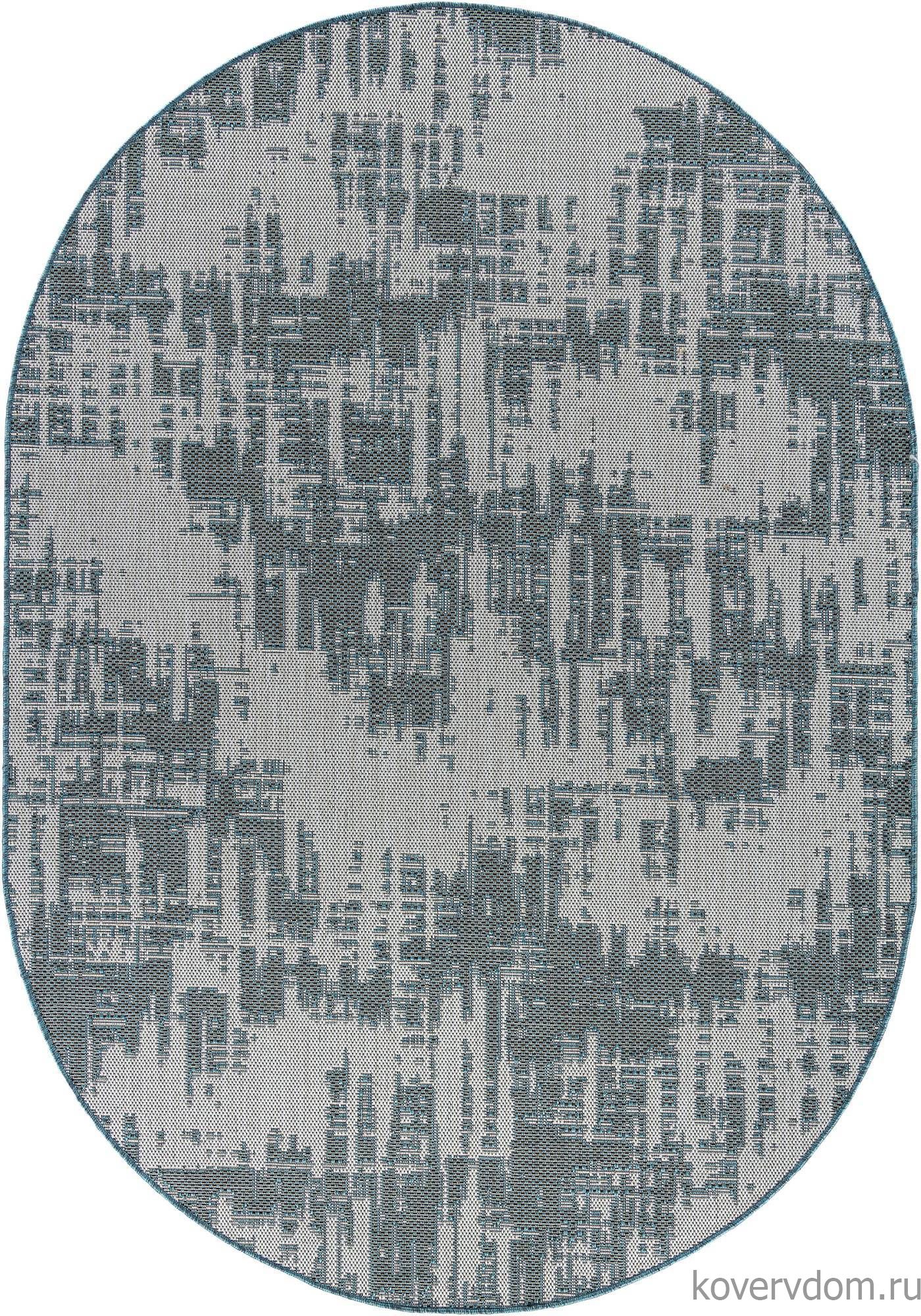 Ковер KAIR S144 BLUE Овал