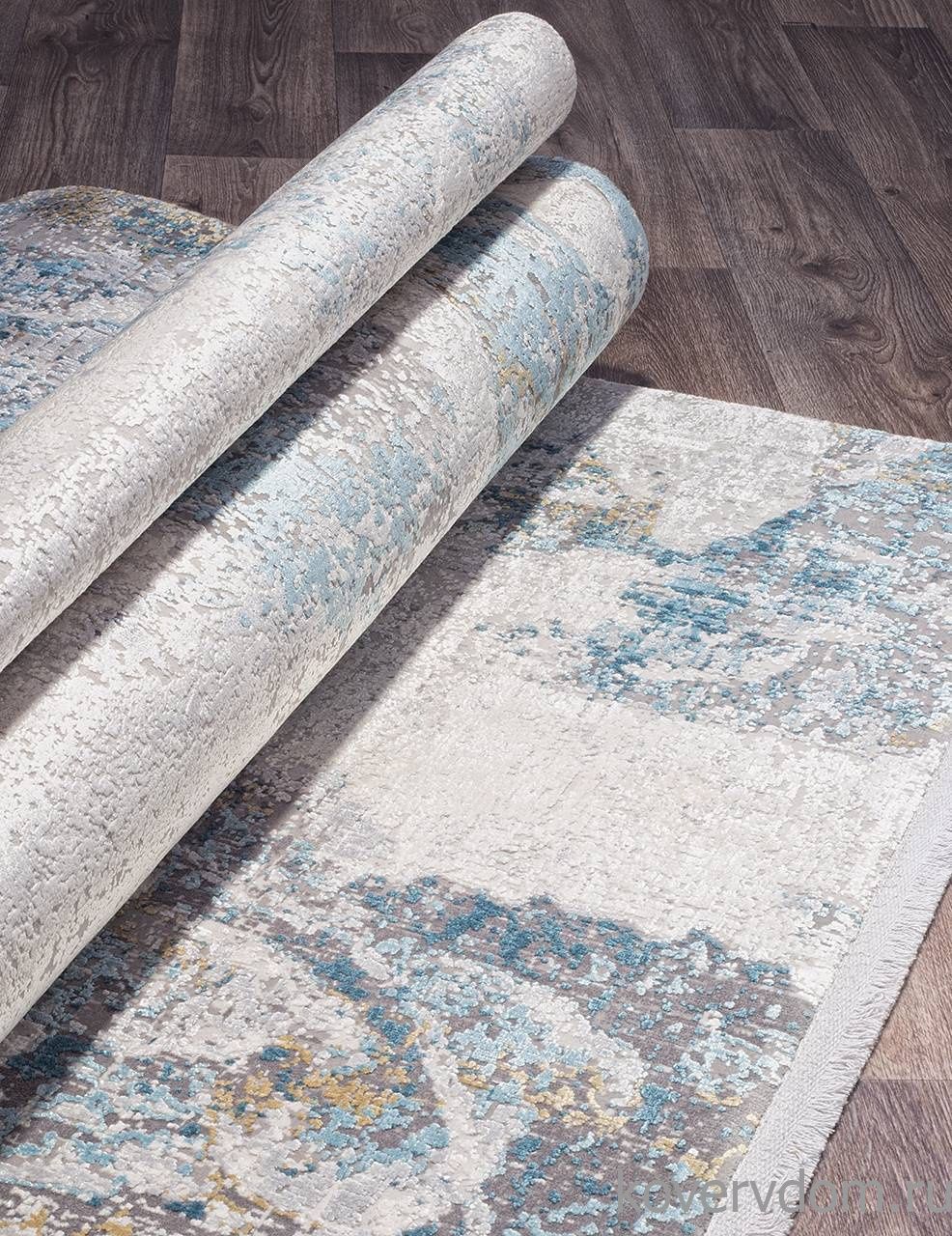 Ковер OLIMPOS M456B CREAM / BLUE