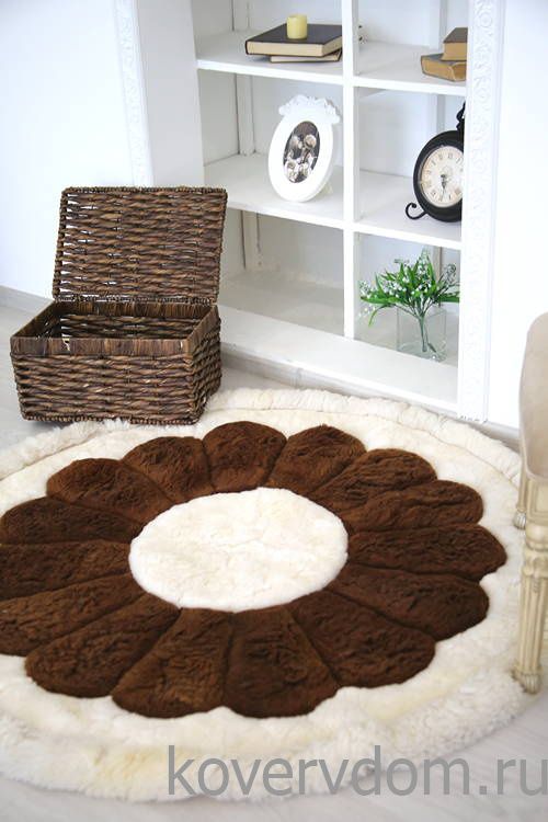 Ковер натуральный из меха Альпаки 45