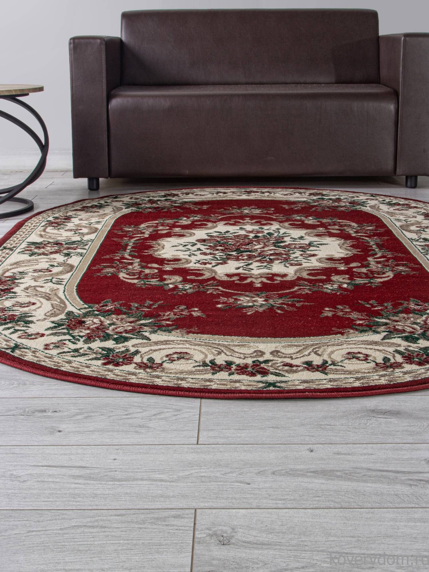 Ковер COLIZEY D057 RED Овал