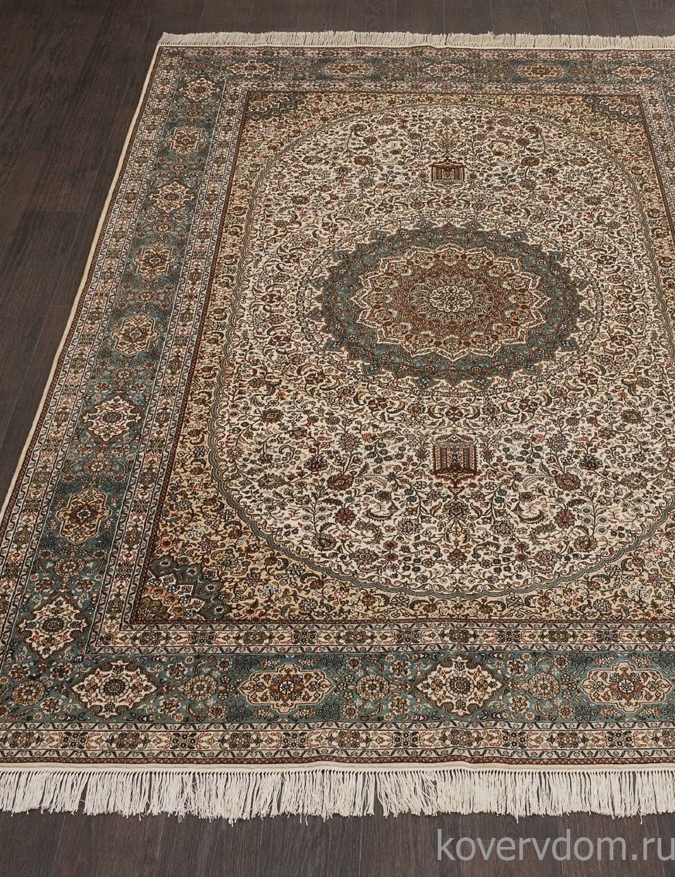 Ковер Tibet SILK & SILK S-08 CREAM / BLUE