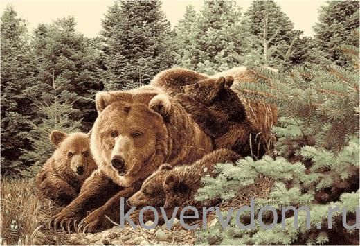 Ковер Фауна 50633 Медведь 