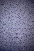 Пушистый овальный однотонный ковер-палас Corsica 514 синий