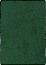 Ковер зеленый длинноворсовый шегги Sherpa cosy 52601 040