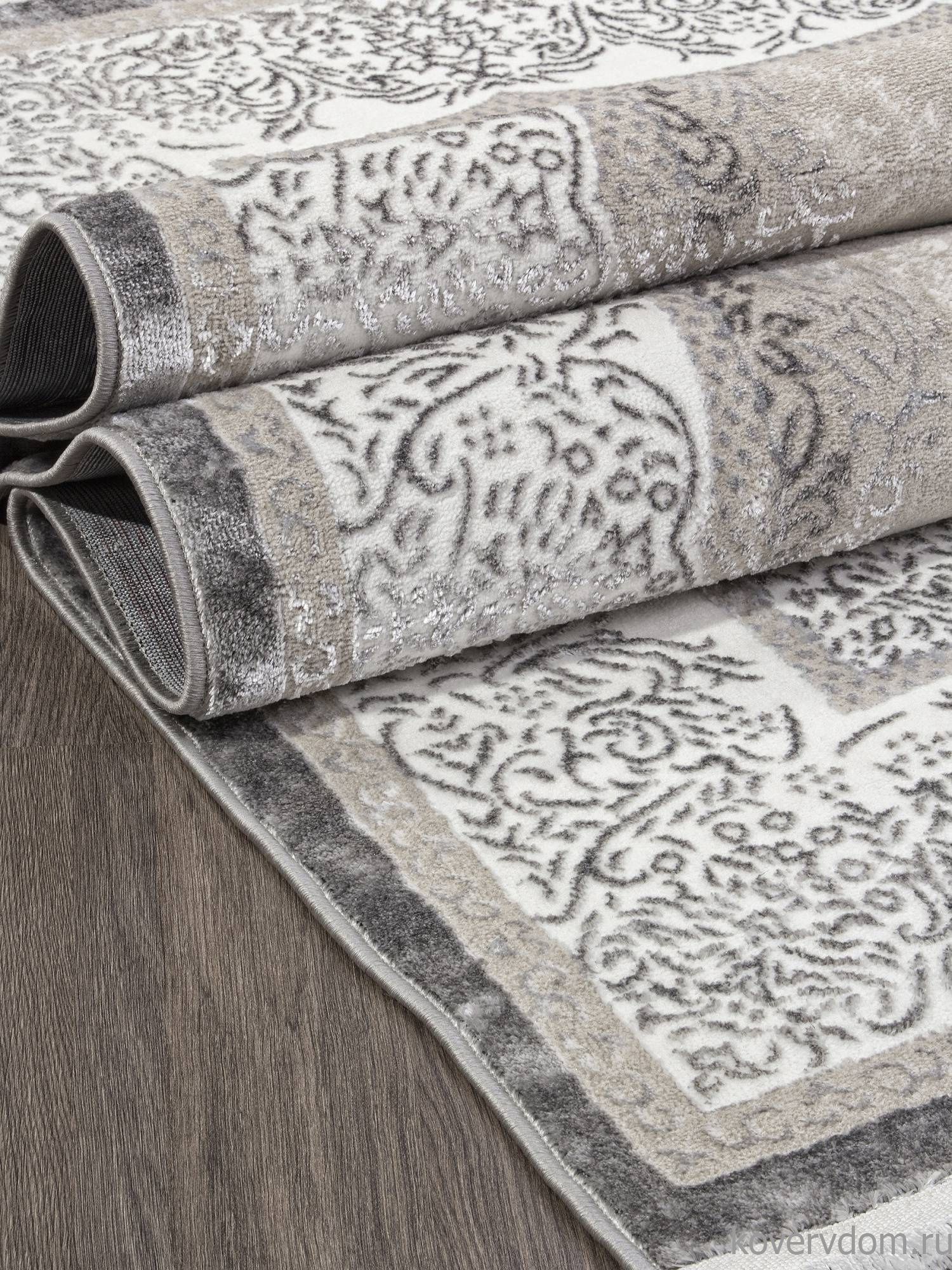 Ковер ALFANI Q009A GREY FDY / CREAM SHRINK