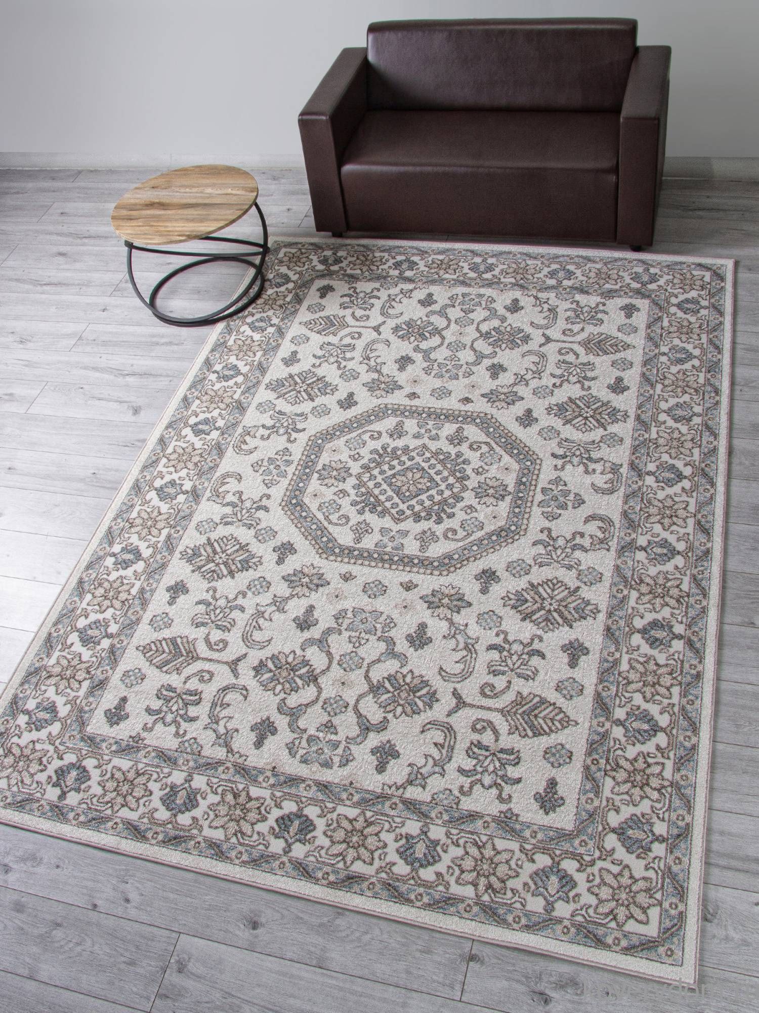 Ковер DONA F527 CREAM-BLUE