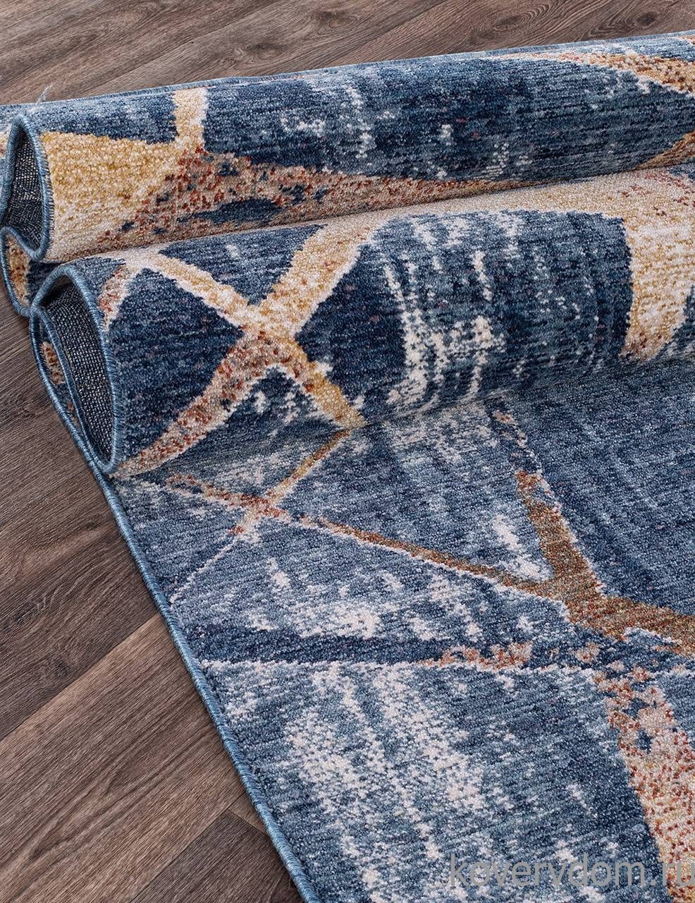 Ковер ZEUS 0B2497 BLUE / D.BLUE