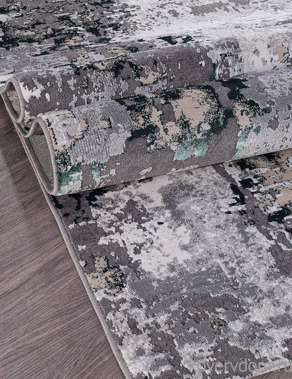 Ковер GRAND 23319 940 Серый / Зеленый