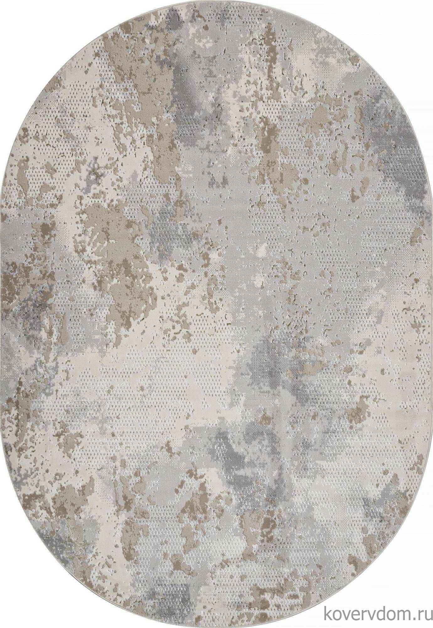 Ковер LIMAN F171 CREAM-GREEN Овал