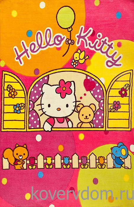 Ковер детский ручной работы Hello Kitty HK-BC-12