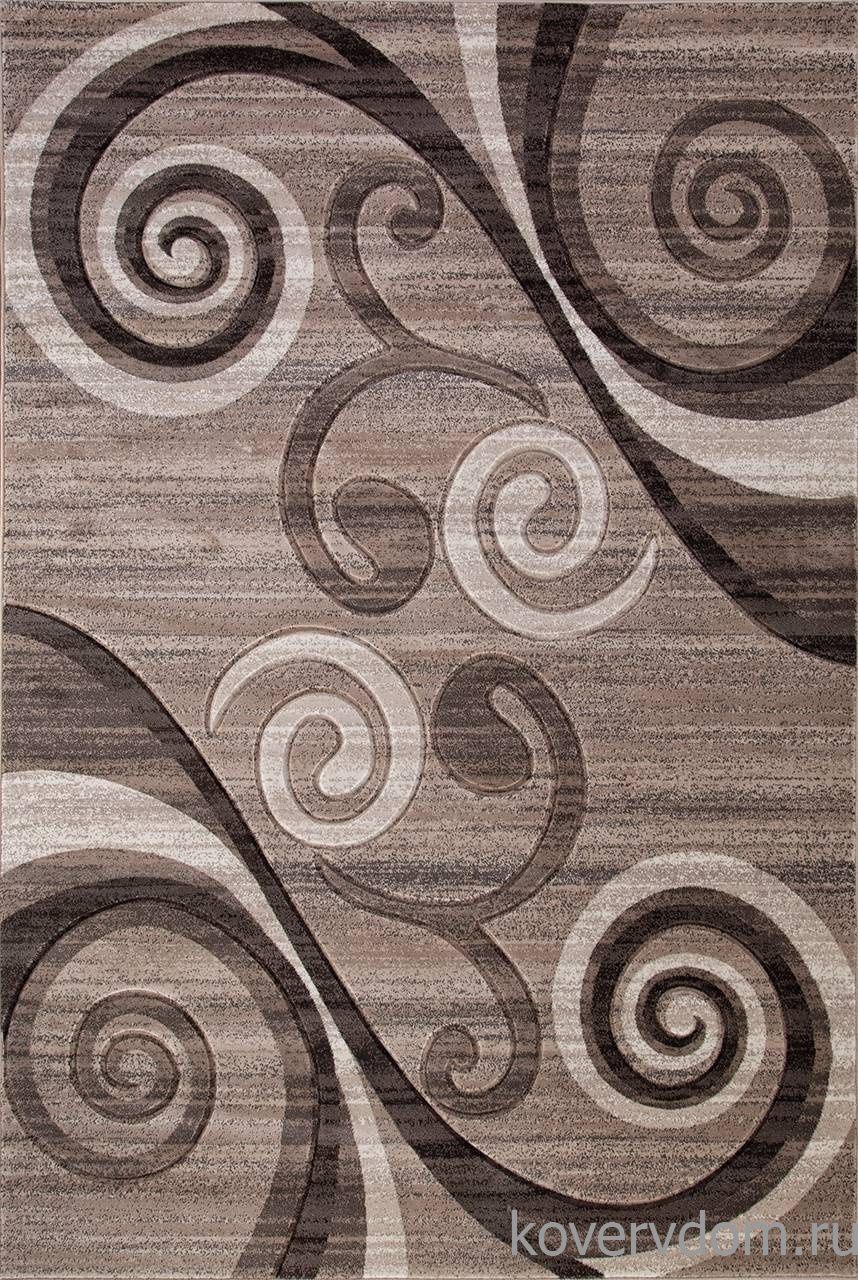 Ковер MEGA CARVING d263 LIGHT BEIGE